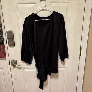 Lane Bryant Elegant Black Top